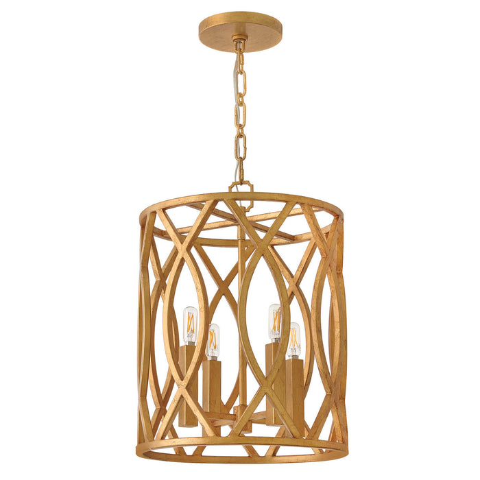 Myhouse Lighting Hinkley - 45787DA - LED Pendant - Leona - Distressed Brass