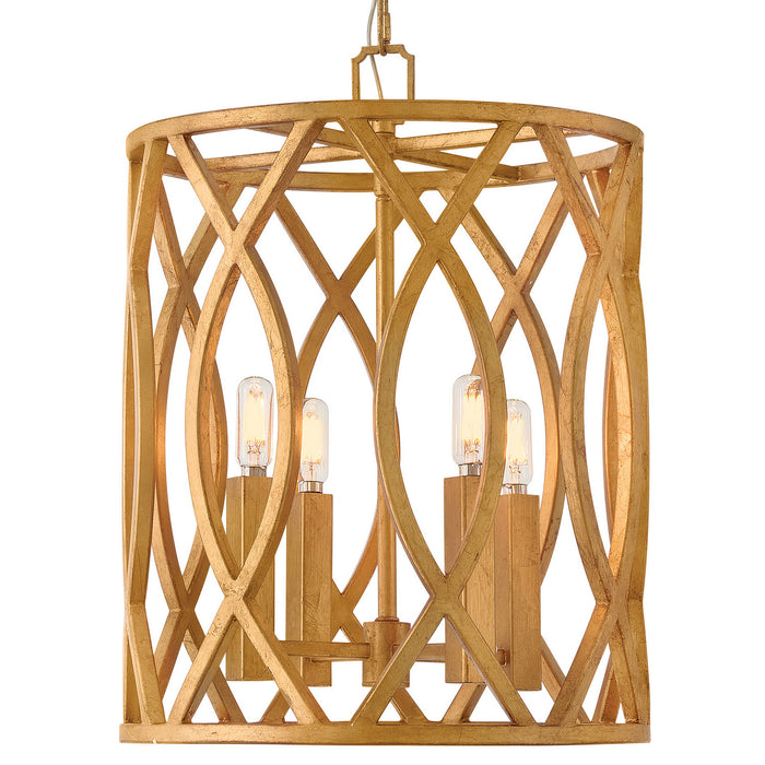 Myhouse Lighting Hinkley - 45787DA - LED Pendant - Leona - Distressed Brass