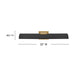 Myhouse Lighting Hinkley - 46074HB-BK - LED Accent Light - Alston - Heritage Brass