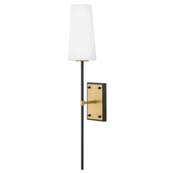 Myhouse Lighting Hinkley - 46951BK-LCB - LED Wall Sconce - Saunders - Black