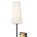 Myhouse Lighting Hinkley - 46951BK-LCB - LED Wall Sconce - Saunders - Black