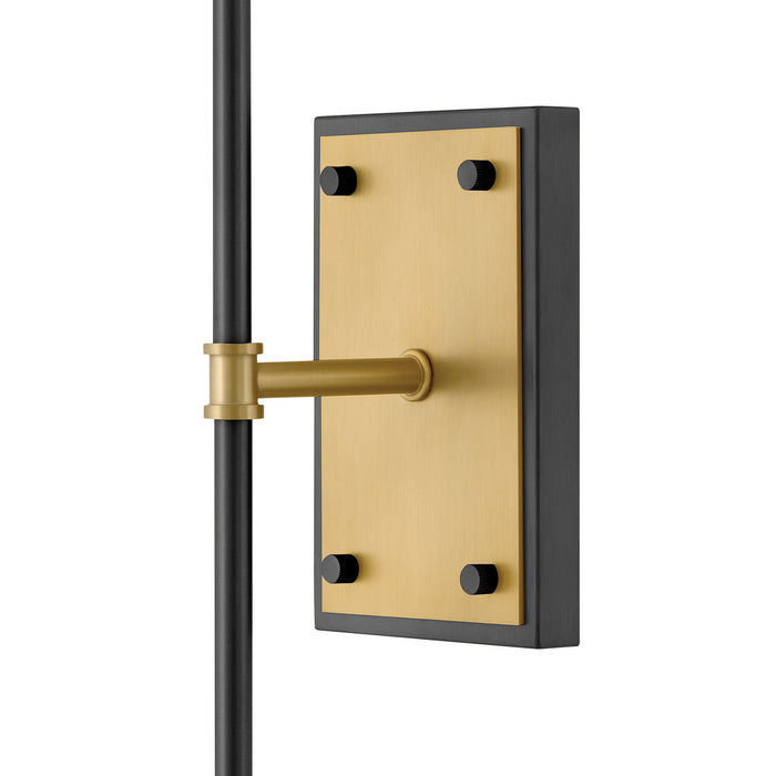 Myhouse Lighting Hinkley - 46951BK-LCB - LED Wall Sconce - Saunders - Black