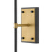 Myhouse Lighting Hinkley - 46951BK-LCB - LED Wall Sconce - Saunders - Black