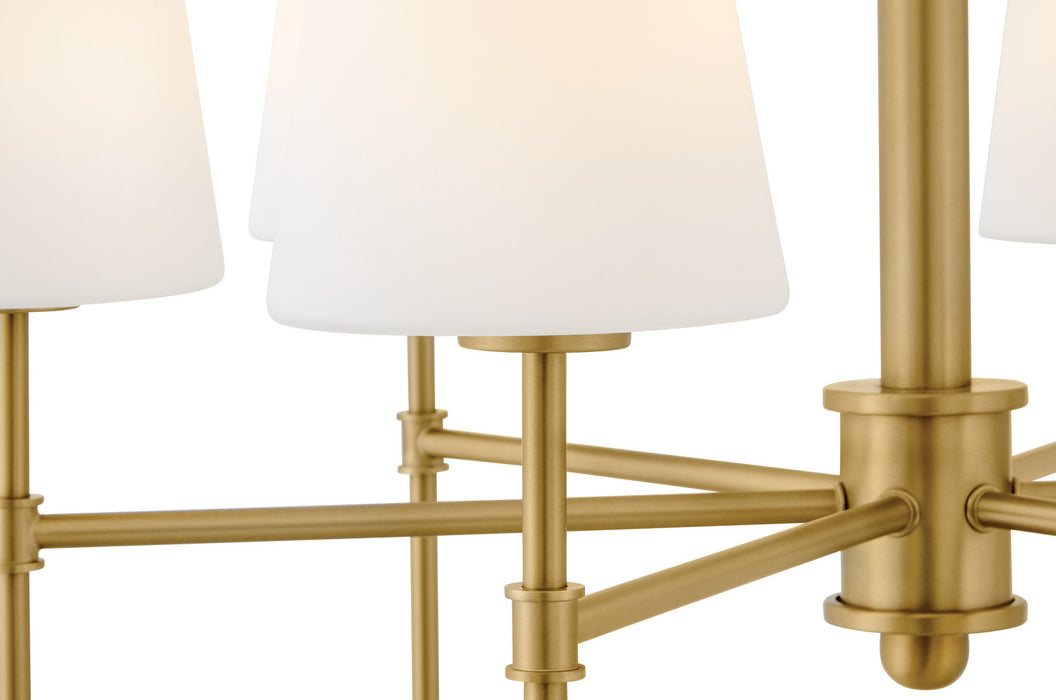 Myhouse Lighting Hinkley - 46954LCB - LED Chandelier - Saunders - Lacquered Brass