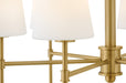 Myhouse Lighting Hinkley - 46954LCB - LED Chandelier - Saunders - Lacquered Brass