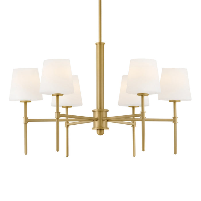 Myhouse Lighting Hinkley - 46954LCB - LED Chandelier - Saunders - Lacquered Brass
