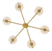 Myhouse Lighting Hinkley - 46954LCB - LED Chandelier - Saunders - Lacquered Brass