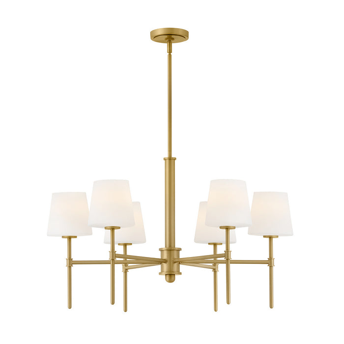 Myhouse Lighting Hinkley - 46954LCB - LED Chandelier - Saunders - Lacquered Brass