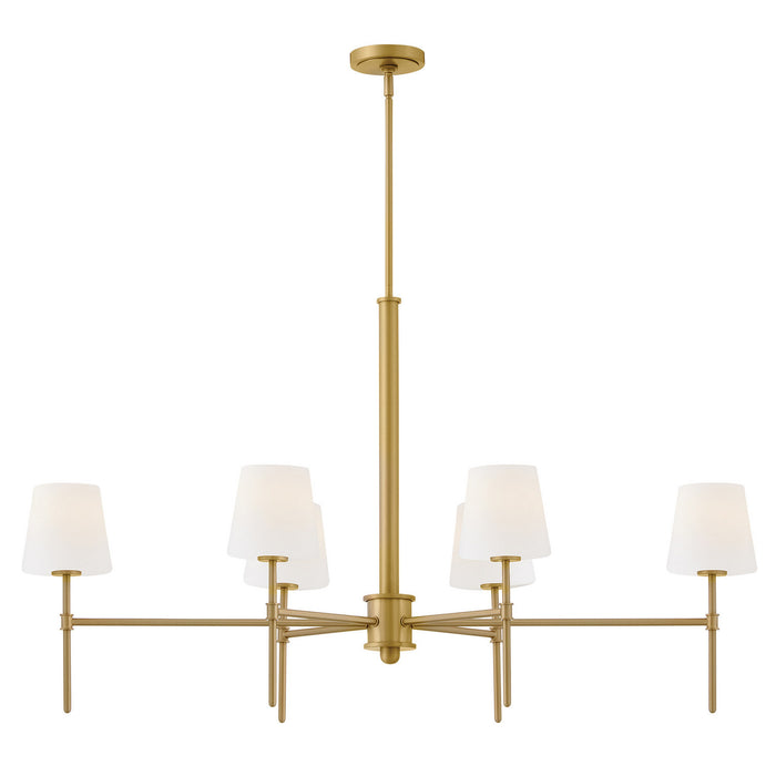 Myhouse Lighting Hinkley - 46955LCB - LED Linear Pendant - Saunders - Lacquered Brass