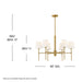 Myhouse Lighting Hinkley - 46955LCB - LED Linear Pendant - Saunders - Lacquered Brass