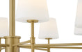 Myhouse Lighting Hinkley - 46956LCB - LED Chandelier - Saunders - Lacquered Brass