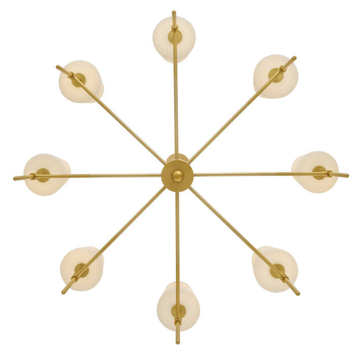 Myhouse Lighting Hinkley - 46956LCB - LED Chandelier - Saunders - Lacquered Brass