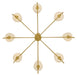 Myhouse Lighting Hinkley - 46956LCB - LED Chandelier - Saunders - Lacquered Brass