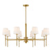 Myhouse Lighting Hinkley - 46956LCB - LED Chandelier - Saunders - Lacquered Brass