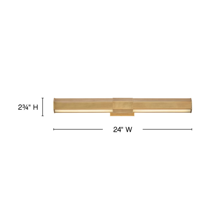 Myhouse Lighting Hinkley - 46983HB - LED Accent Light - Facet - Heritage Brass