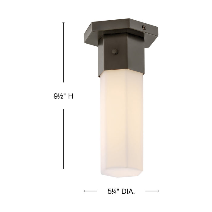 Myhouse Lighting Hinkley - 46992BX - LED Flush Mount - Facet - Black Oxide