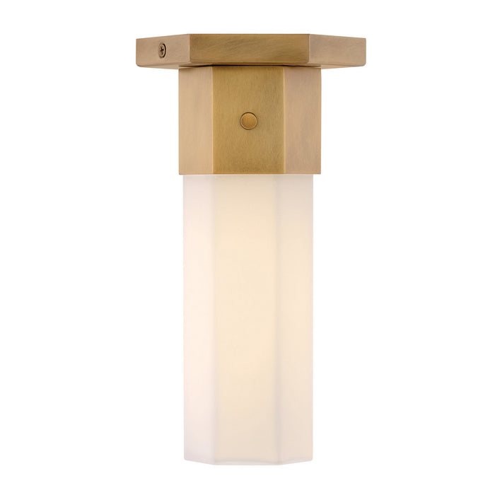Myhouse Lighting Hinkley - 46992HB - LED Flush Mount - Facet - Heritage Brass