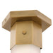 Myhouse Lighting Hinkley - 46992HB - LED Flush Mount - Facet - Heritage Brass