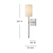 Myhouse Lighting Hinkley - 47611CM - LED Wall Sconce - Anika - Chrome