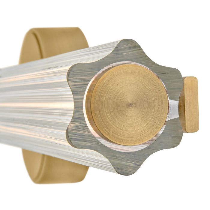 Myhouse Lighting Hinkley - 51313LCB - LED Vanity - Georgette - Lacquered Brass