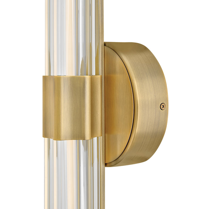 Myhouse Lighting Hinkley - 51313LCB - LED Vanity - Georgette - Lacquered Brass
