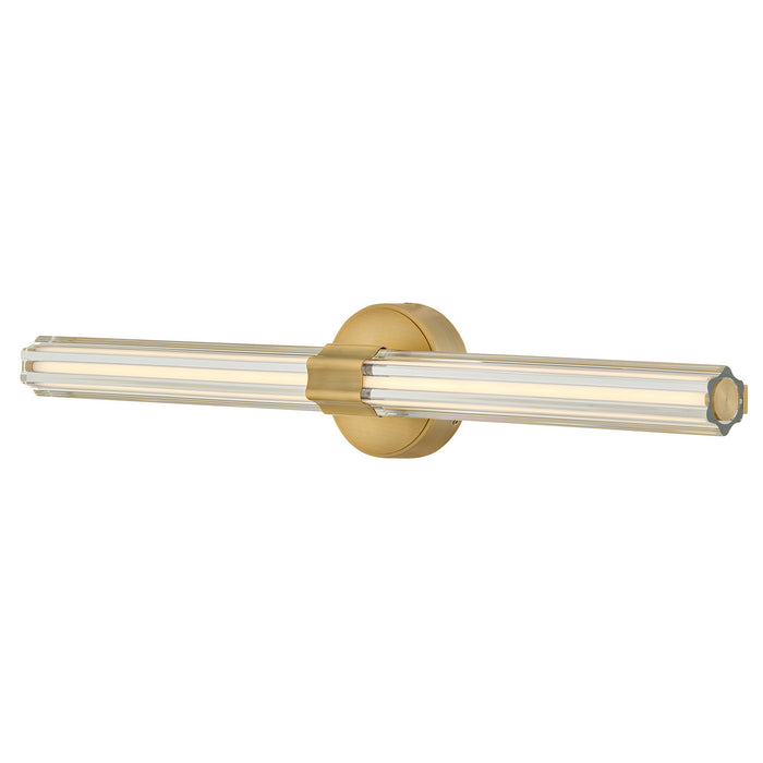 Myhouse Lighting Hinkley - 51313LCB - LED Vanity - Georgette - Lacquered Brass