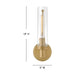 Myhouse Lighting Hinkley - 51450HB - LED Wall Sconce - Vaughn - Heritage Brass