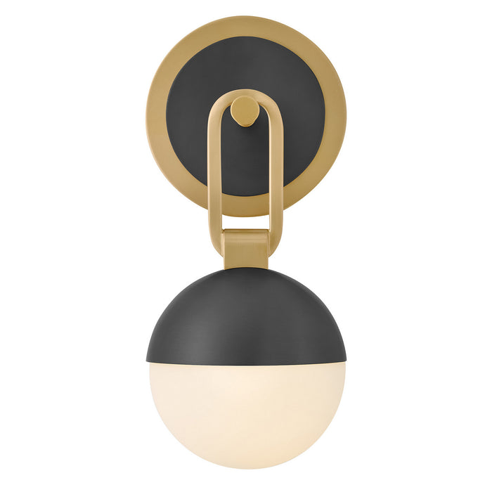 Myhouse Lighting Hinkley - 54560LCB-BK - LED Wall Sconce - Bowie - Lacquered Brass