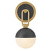Myhouse Lighting Hinkley - 54560LCB-BK - LED Wall Sconce - Bowie - Lacquered Brass