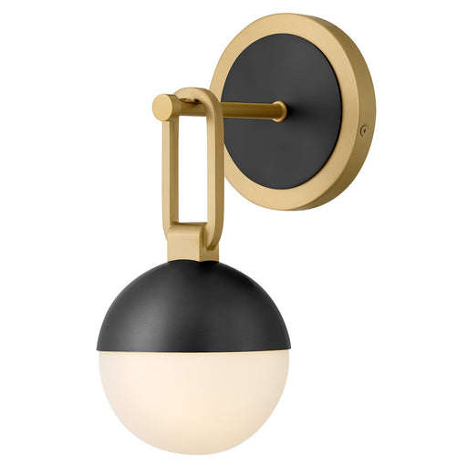 Myhouse Lighting Hinkley - 54560LCB-BK - LED Wall Sconce - Bowie - Lacquered Brass