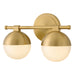 Myhouse Lighting Hinkley - 54562LCB - LED Vanity - Bowie - Lacquered Brass