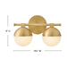 Myhouse Lighting Hinkley - 54562LCB - LED Vanity - Bowie - Lacquered Brass