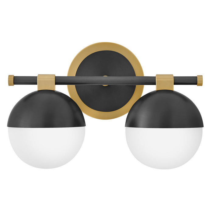Myhouse Lighting Hinkley - 54562LCB-BK - LED Vanity - Bowie - Lacquered Brass