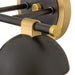 Myhouse Lighting Hinkley - 54562LCB-BK - LED Vanity - Bowie - Lacquered Brass