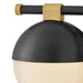 Myhouse Lighting Hinkley - 54562LCB-BK - LED Vanity - Bowie - Lacquered Brass