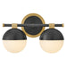 Myhouse Lighting Hinkley - 54562LCB-BK - LED Vanity - Bowie - Lacquered Brass