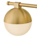 Myhouse Lighting Hinkley - 54563LCB - LED Vanity - Bowie - Lacquered Brass