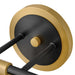 Myhouse Lighting Hinkley - 54563LCB-BK - LED Vanity - Bowie - Lacquered Brass