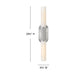 Myhouse Lighting Hinkley - 56882PN - LED Wall Sconce - Thayer - Polished Nickel
