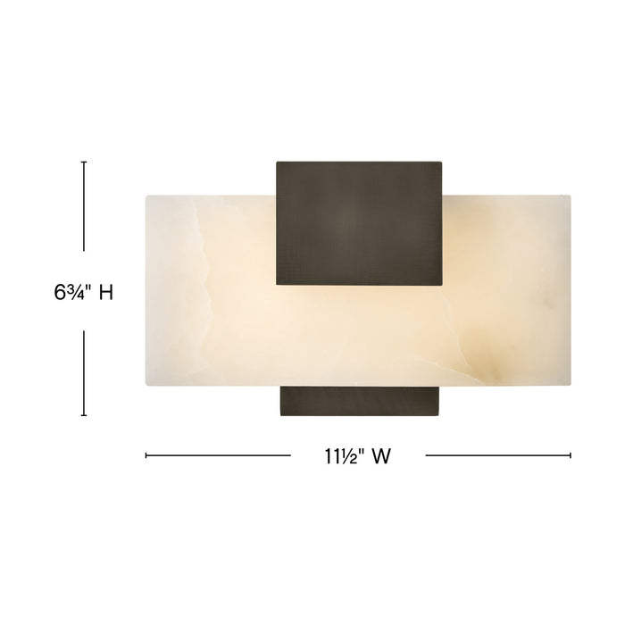 Myhouse Lighting Hinkley - 57030BX - LED Wall Sconce - Cadiz - Black Oxide