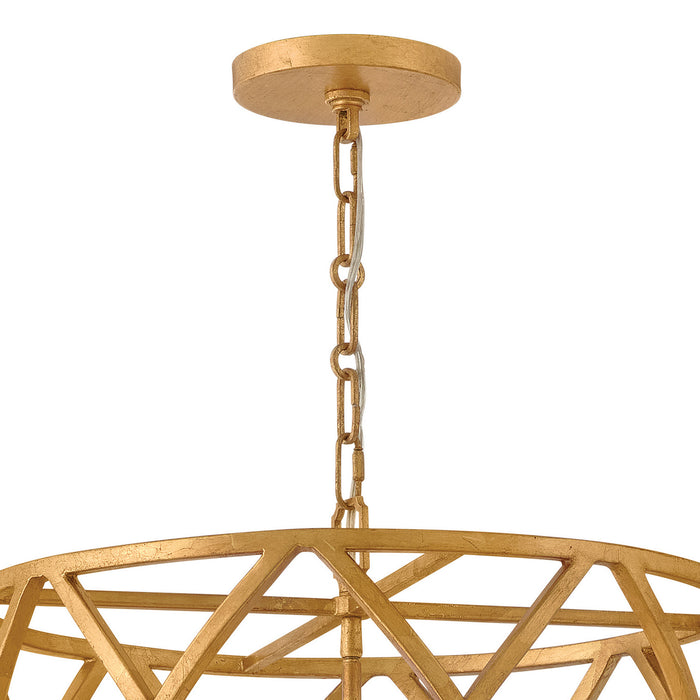 Myhouse Lighting Hinkley - 45789DA - LED Pendant - Leona - Distressed Brass