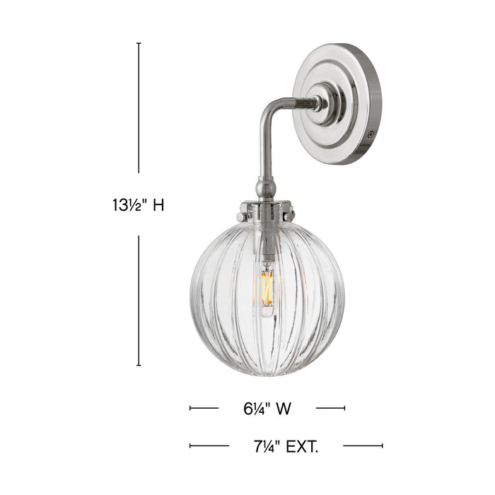 Myhouse Lighting Hinkley - 57410PN - LED Wall Sconce - Helene - Polished Nickel