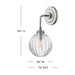 Myhouse Lighting Hinkley - 57410PN - LED Wall Sconce - Helene - Polished Nickel