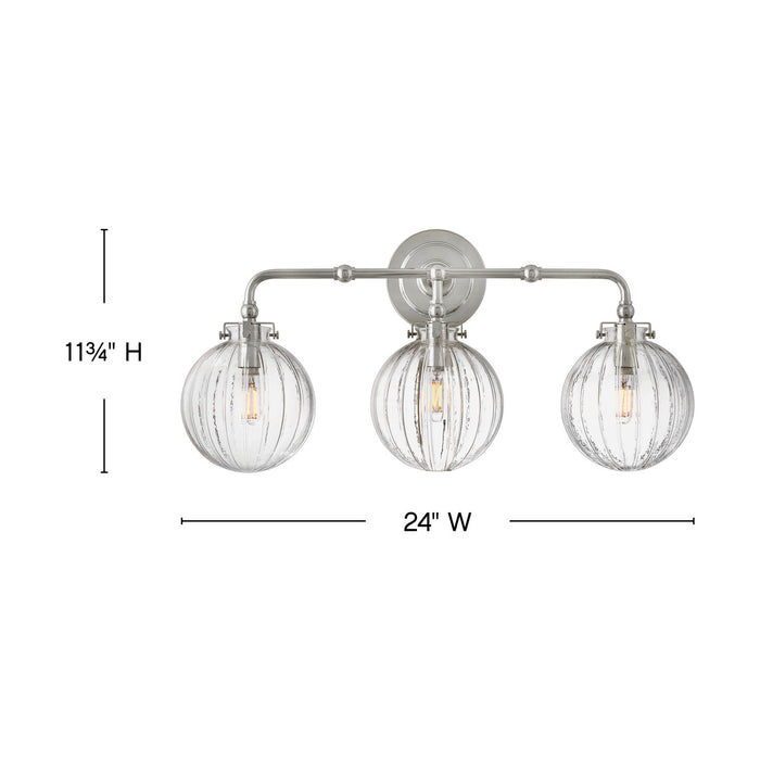 Myhouse Lighting Hinkley - 57413PN - LED Vanity - Helene - Polished Nickel