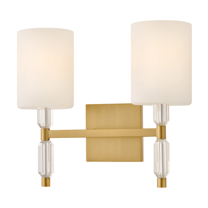 Myhouse Lighting Hinkley - 57612LCB - LED Vanity - Anika - Lacquered Brass