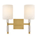 Myhouse Lighting Hinkley - 57612LCB - LED Vanity - Anika - Lacquered Brass