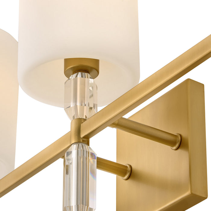 Myhouse Lighting Hinkley - 57613LCB - LED Vanity - Anika - Lacquered Brass