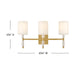 Myhouse Lighting Hinkley - 57613LCB - LED Vanity - Anika - Lacquered Brass