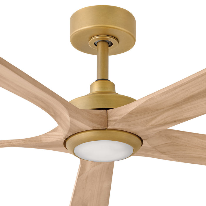 Myhouse Lighting Hinkley - 907358FHB-LDD - 58" Smart Fan - Layton - Heritage Brass
