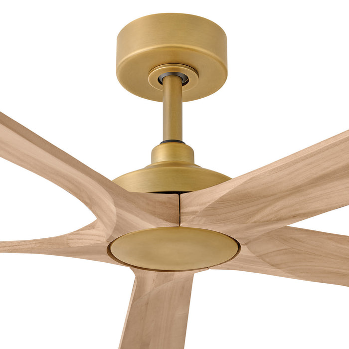Myhouse Lighting Hinkley - 907358FHB-LDD - 58" Smart Fan - Layton - Heritage Brass